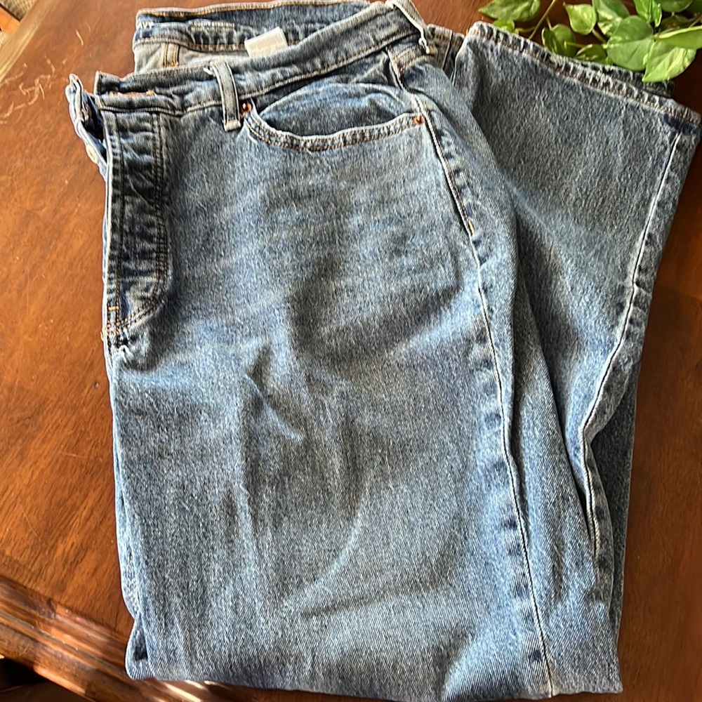 Old navy button fly, size 12